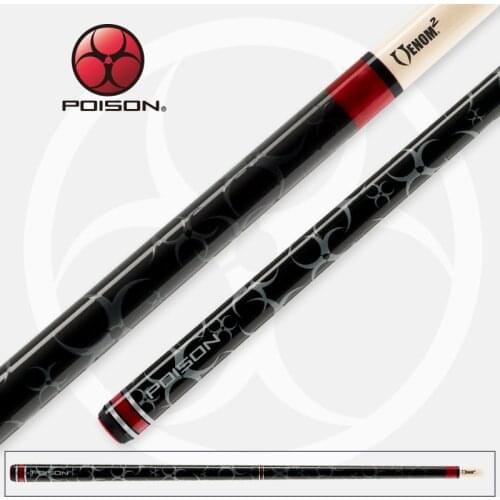 Official POISON CY3-2 Billiard Pool cue VENOM2 Shaft 12.75mm Tip Professional Teco Billar Stick Excellent Billard Pool Cue