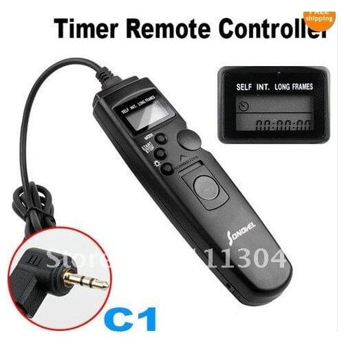 Free shipping Time shutter Remote controller for Canon 60D 350D 400D 450D 500D 550D 600D 1000D