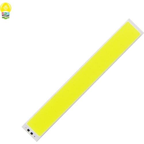 [sumbulbs] DC 9V 9W LED COB STRIP bulb high bright Bar light source 138*19mm cold white 1000LM for DIY led lamp