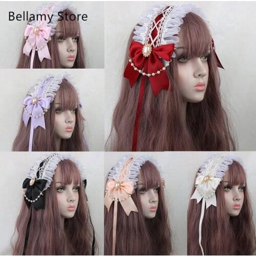 Lolita flower marries Cupid Angel handle to widen KC butterfly Hairband
