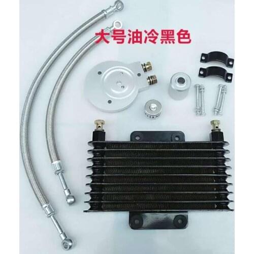 125cc 250cc Motorcycle Oil Cooler Oil Engine Radiator system For XV125 XV250 LIFAN LF250-B QJIANG QJ250-J