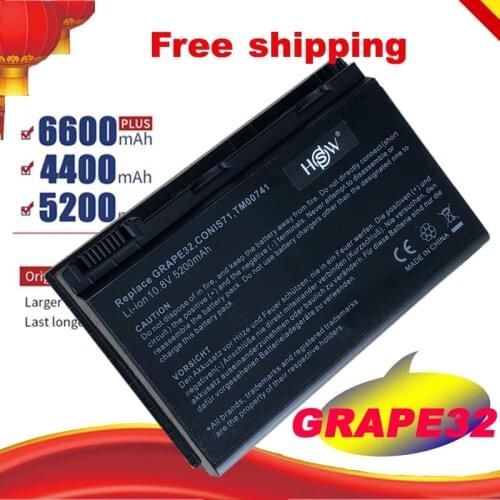 6Cells Laptop battery for Acer Extensa 5220 5235 5620 5630 7620 TravelMate 5320 5520 5720 5730 7720 7520 TM00741 free shipping