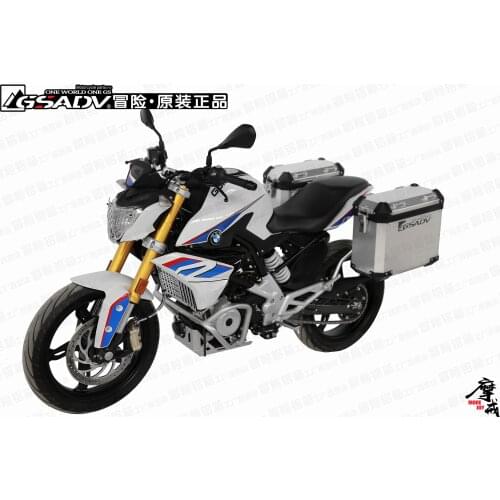 For BMW G310R Aluminum Side Box Motorcycle Luggage Box Storage Case Waterproof