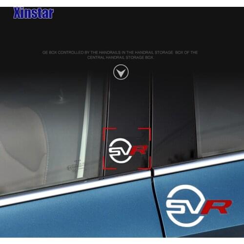 4pcs SVR Car Sticker For Land Rover Range Rover Sport Evoque Discovery 3 4 5 Freelander Defender