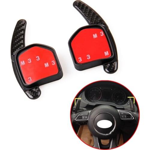 Car Shift Paddle Shifter Steering Wheel Fit For Audi A1 A3 S3 RS3 A4 S4 S5 RS5 A6 S6 RS6 S7 Q5 Q7 TT DSG Accessories