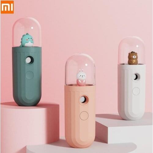 For Xiaomi Water replenishment instrument USB mini handheld mute humidifier Spray water dispenser for girls female gift
