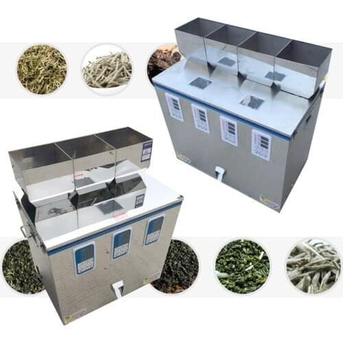 Filling And Weighing Machine Tea Leaf Packing Machine Particle Powder Filler Racking Machine