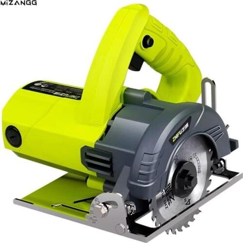 Multi-function Portable Electric Saw Wood/Metal/Stone/Tile Cutter Cutting Angle Adjustable Cutting Machine Support Slotting