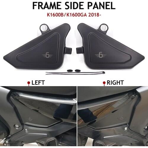 NEW 2018 2019 2020 2021 Motorcycle Side Panels Cover Fairing Cowl Plate Cover For BMW K1600B K1600GA K 1600 B / Grand America