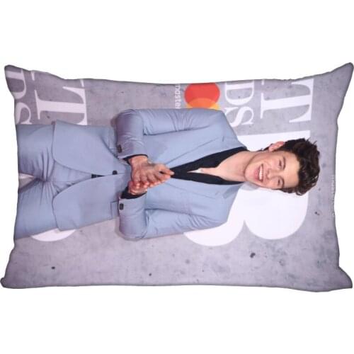 Hot Sale Custom Pillow Slips Shawn Mendes Rectangle Pillow Covers Bedding Comfortable Cushion/High Quality Pillow Cases