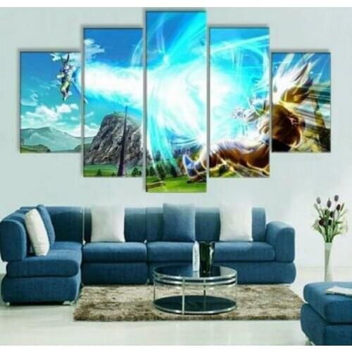 No Framed Canvas 5Pcs Gift Ultra Anime Wall Posters Pictures Paintings Home Decor Accessories Living Room Decoration