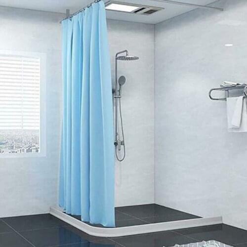 Bathroom Water Strap Belt Rubber Stopper Collapsible Shower Threshold Water Dam Shower Barrier Retaining Strip