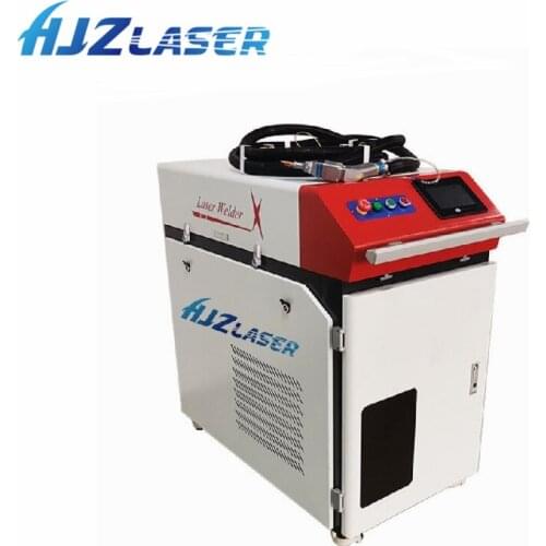 HJZ Handheld Fiber Laser Welding Machine / Fiber Laser Welder Stainless Steel Laser Soldering 500W 1000W 1500W