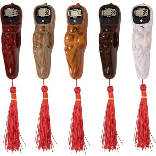 LED Electronic Counter Easy Resettable Rosary Bead Register Beads Timer for Muslim Pray