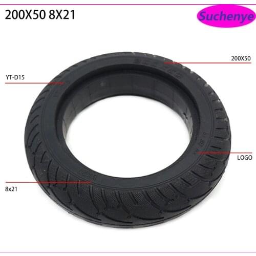 8 Inch 200x50 Electric Scooter Solid Tire outer Cover Tyre for Xiaomi Ninebot ES1 ES2 ES3 ES4 RUIMA Mini 4 PRO