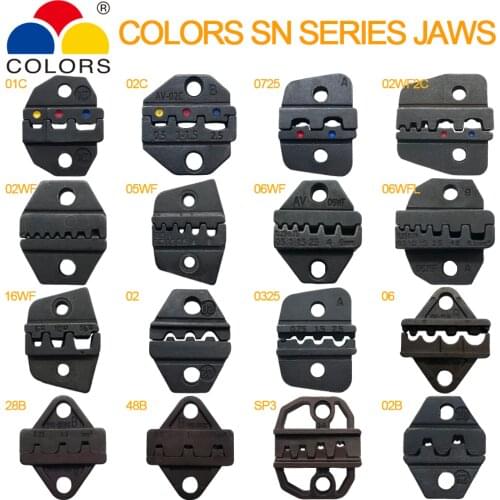 Sn-48b crimping dies sn series crimper pliers jaws DuPont2.54/XH2.54/2.8/4.8/6.3/VH3.96/5557 plug/tube/Insulated terminals tool