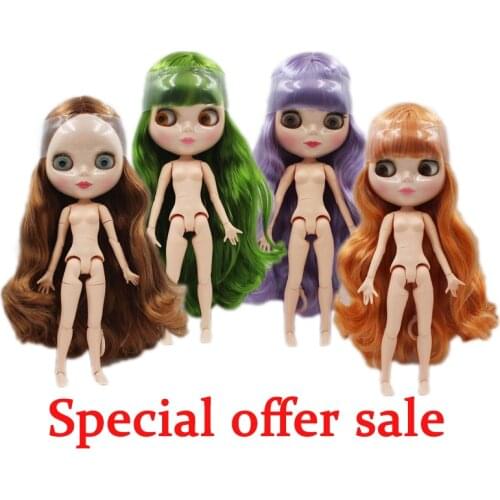 Special offer sale,Blyth dolls 19 joint and 7joint body,naked dolls DIY dolls, suitable for her to change clothes Series 10