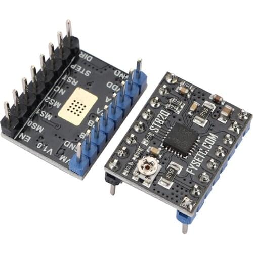 ST820 Stepping Motor Driver Stepstick Smallest 45V 256 Microstepping Peak 2.5A RAMPS Based on STSPIN820 for 3d printer parts