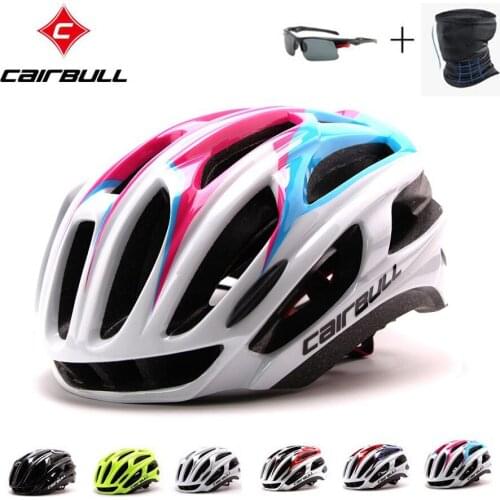 CAIRBULL Bicycle Helmet Road MTB Bike Ultralight Riding Helmet One-piece Design Mountain Bike Riding Helmet Capacete Ciclismo