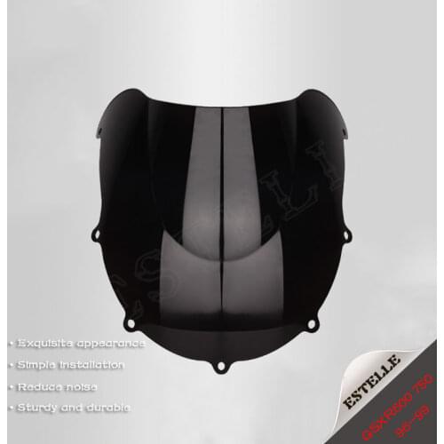 For Suzuki GSXR600750 1996 1997 1998 1999Motorcycle Double Bubble Windshield Windscreen Windproof