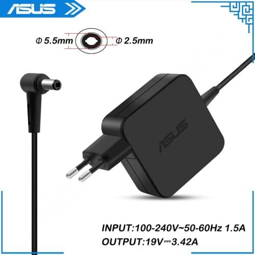 Laptop Charger 19V 3.42A 65W 5.5*2.5mm AC Power Adapter For Asus X551M X552V X552E X552M X552W X751S X550 X550LD X552CL X450CC