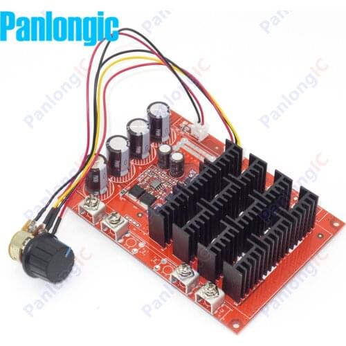10PCS 10-50V 60A DC Motor Speed Control PWM HHO RC Controller 12V 24V 48V 3000W MAX High Quality DHL EMS Fedex Free Shipping