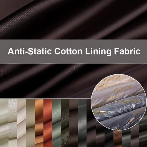 130CM Wide 180-200G/M Spring and Autumn Coat Outwear Overcoat Jacket Cotton Lining Fabric DE1165