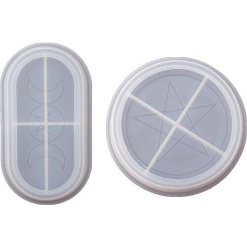 2021 New DIY Ashtray Tray Resin Mold Epoxy Mold Resin Mold Silicone Mould Jewelry Plate Dish Casting Mold Jewelry Making Tools