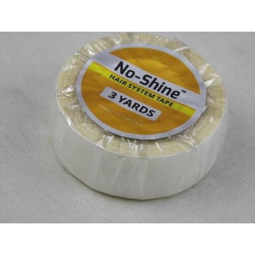 3/4inch(1.9cm)*3yards No-shine Hair Tape White Double Sided Adhesives Tape For Hair Extension/Toupee/Lace Wig