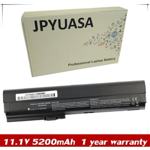 7XINbox 11.1V Laptop Battery For HP EliteBook 2560p 2570p 463309-241 632015-222 632015-542 SX06XL QK645AA QK644AA HSTNN-DB2M