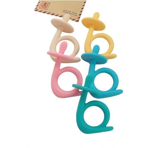 Chenkai 5PCS Silicone Snails Pacifier Teether Baby Chewable Food Grade DIY Dummy Nursing Jewelry Pendant Sensory Toy Gift