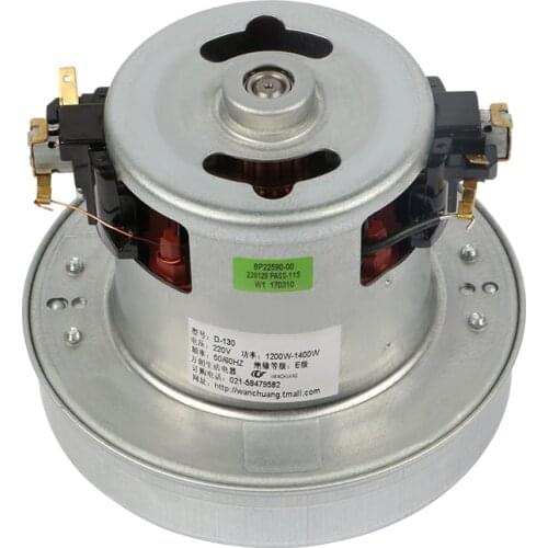 220V 1200W-1400W 50HZ copper wire vacuum cleaner motor for Philips FC8348 FC8349 Midea QW12T-06G Haier ZW1000-201 replacement