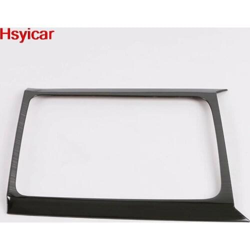 Hsyicar For Kia Cerato k3 4 2019 Car Front Gear Shift Water Cup Holder Box Panel Cover Trim Interior Accessories Stainless Steel