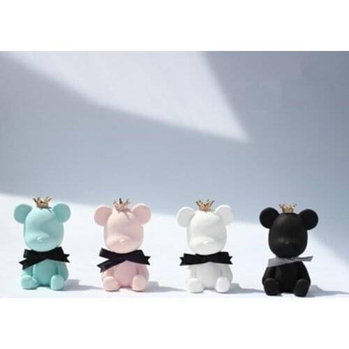 Creative Bear Ornaments Car Vents Perfume Clip Air Freshener Automobile Interior Fragrance Decoration