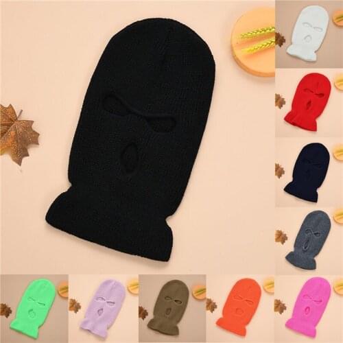 Balaclava Mask Hat Winter Cover Neon Mask Green Halloween Caps For Party Motorcycle Bicycle Ski Cycling Balaclava Masks