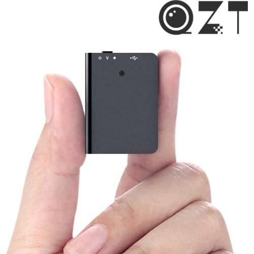 QZT Mini Voice Recorder Rectangle Dictaphone MP3 Player USB Charge Small Audio Sound Recorder Micro Voice Activated Recorder MP3