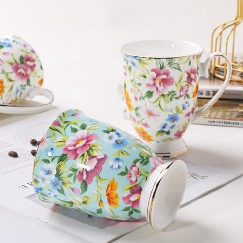 New 300ml Coffee Cups Ceramics Mugs Beer Tea Mug Whiskey Glass Drinkware Cup European Style Ceramic Latte Coffee Cup