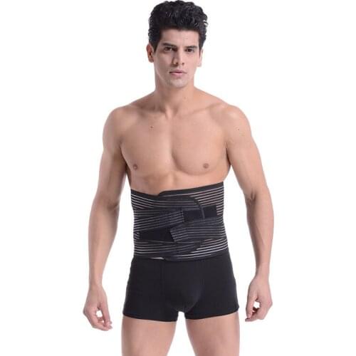 Waist Lumbar Support Belt Braces Breathable Waist Support Belt Widen Brace Breathable Mesh Steel Plates Protect Sport Belts