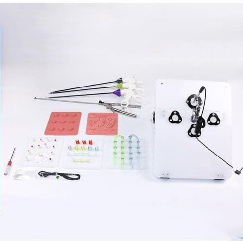 A Complete Set of Laparoscopic Surgery Training Simulator,Training Platform/Instrument/Module/Straight-rod Camera