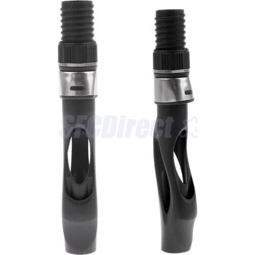 2 Pieces Fishing Reel Seat Spinning Reel Seat Rod Building Repair Tools Light Weight and Durable Black 16mm/0.63inch