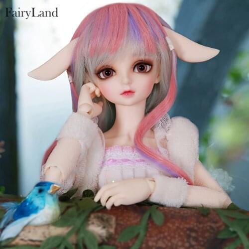 BJD Dolls Fairyland Minifee Rin suit fullset msd luts Fairyline 1/4 model girls boys eyes toys resin rabbit Friends Surprise