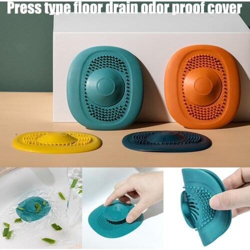 Bathroom Drain Hair Catcher Washbasin Irregular Pattern For Bath Stopper Plug Sink Strainer Shower Filter bathroom accessories