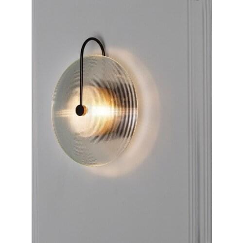 Glass Wall Lights LED Balcony Bathroom Vanity Wall Lamps Sconce Decor for Home Living Room Mirror Light Modern Indoor Lighting