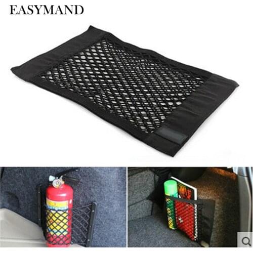 Car-Styling Trunk Seat Storage Net Pocket Bag For Ford Focus Fusion Escort Kuga Ecosport Fiesta Falcon Mondeo