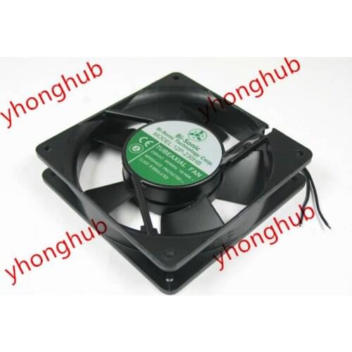 Bi-Sonic 12P-230HB AC 230V 18W 120x120x25mm Server Cooling Fan