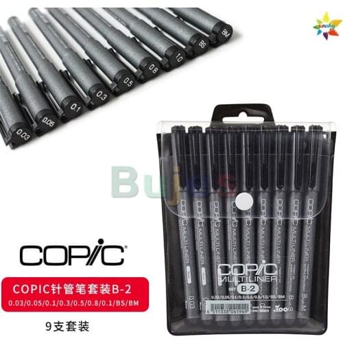 Japan Original Copic Marker Set generation 2 sketch 12 24 36 72 color soft head alcohol cartoon design black basic color marker