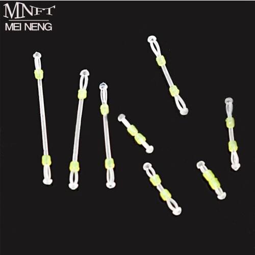 MNFT 12Pcs Fishing Line Space Bifurcation Bean Sub-line Anti-Winding Bifurcation Fishing Line Hook Separator Double