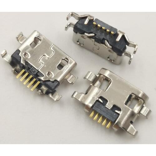 10Pcs USB Charger Charging Dock Port Connector For Motorola Moto E6 XT2005 E5Play XT1921 E5 Play Go Samsung A10S A107 Jack Plug