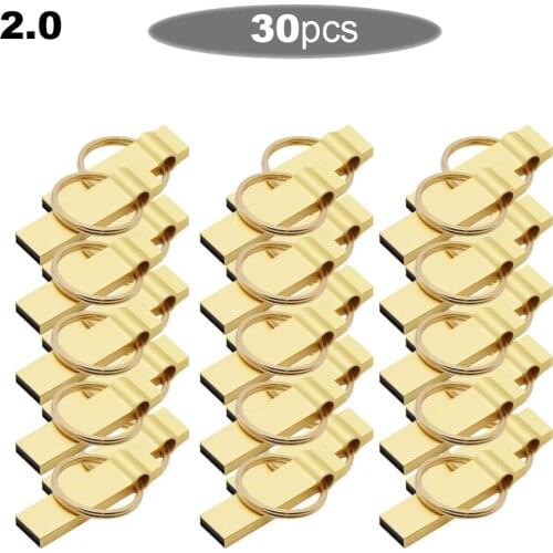 30pcs/lot USB Flash 4GB 8GB For wedding 16GB 32GB 64GB pen drive 128GB U Disk usb 2.0 pendrive memory stick free Custom logo