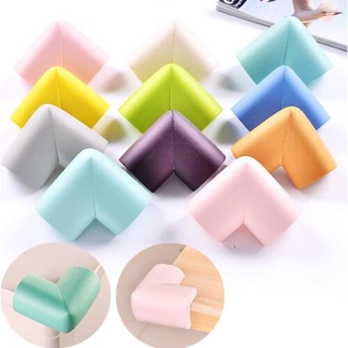 4Pcs Baby Safety Corner Protector Children Protection Furniture Corners Angle Protection Child Safety Table Corner Protector Tap